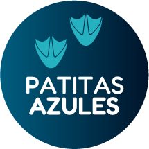 Logo Patitas Azules