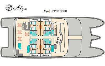 Deck Plan Alya